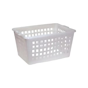 ECOPLAST CESTA PANE FORATA BIANCO LT 80