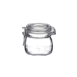 BORMIOLI VASO C/TAPPO ERMETICO IN VETRO TIPO FIDO 50CL/O,5 LT 794070
