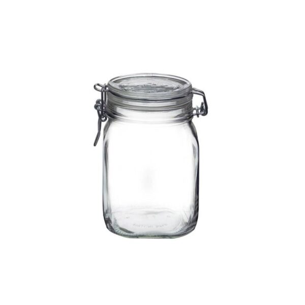 BORMIOLI VASO C/TAPPO ERMETICO IN VETRO TIPO  FIDO 100CL/1 LT 794076