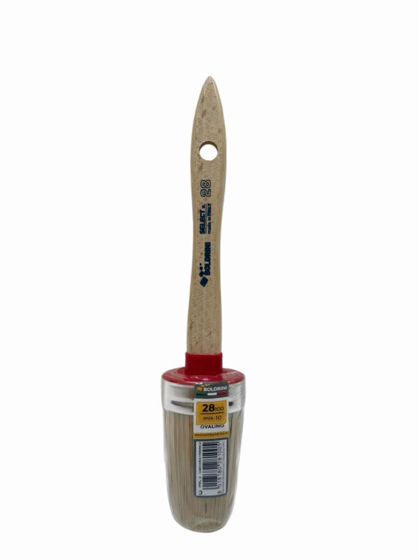 PENNELLO OVALINO 100MM SETOLA BIONDA MANICO LEGNO S.28 ART.28100