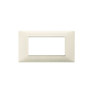 PLACCA 4M TECNOPOLIMERO BEIGE VIMAR PLANA ART 14654.03