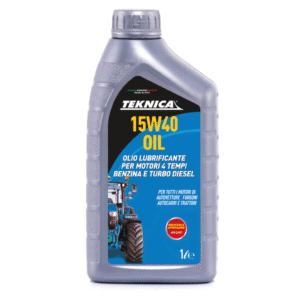 OLIO MOTORE TEKNICA 1LT 15W40 BENZINA E DIESEL