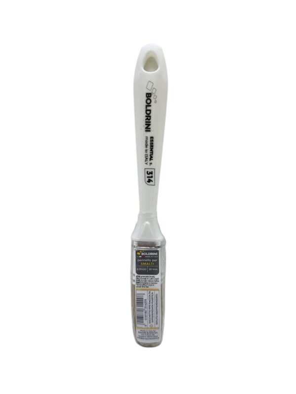 PENNELLO SETOLA BIONDA 20MM S.314 ESSENTIAL MANICO PLASTICA X SMALTI