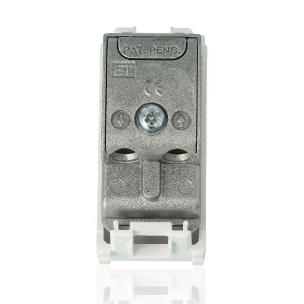 PRESA TV-RD-SAT PASSANTE BIANCO VIMAR PLANA ART 14300.10 - immagine 2