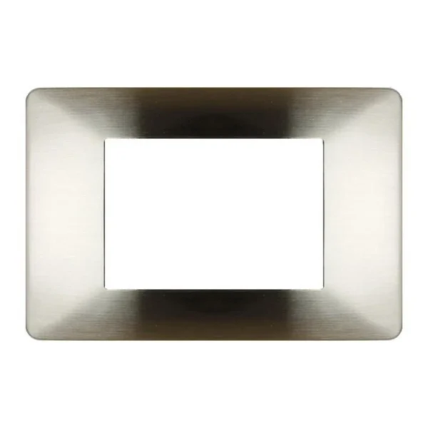 PLACCA 3M TECNOPOLIMERO METALLO ARGENTO SATINATO GEM MAPAM 6803-5