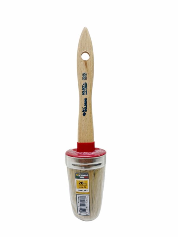 PENNELLO OVALINO 140MM SETOLA BIONDA MANICO LEGNO S.28 ART.28140