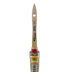 PENNELLO OVALINO 40MM SETOLA BIONDA MANICO LEGNO S.28 ART.28040