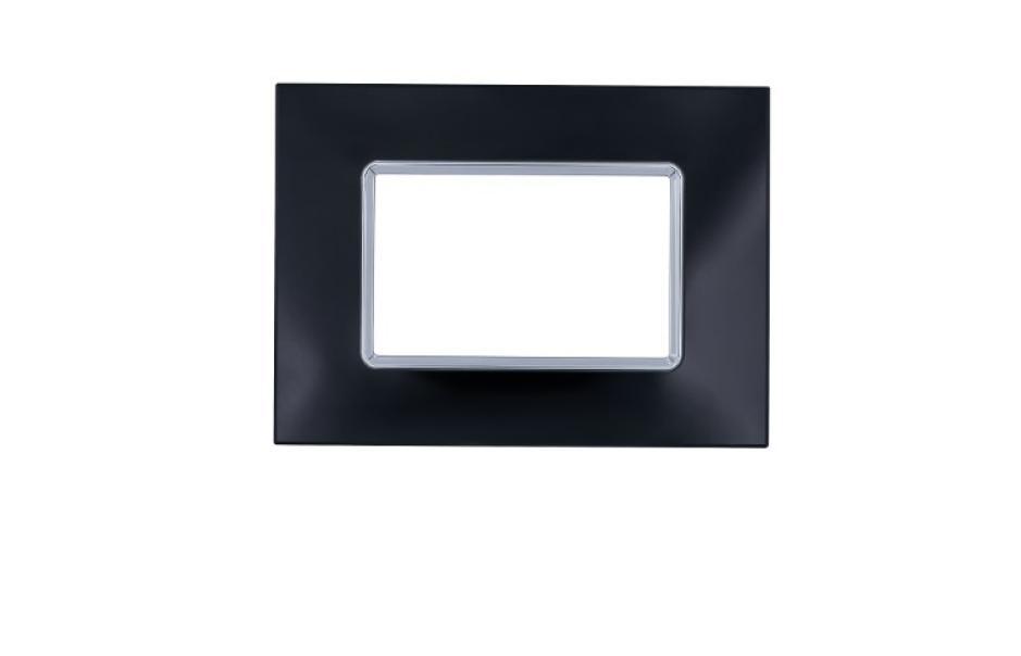 PLACCA 3M TECNOPOLIMERO VETRO NERO GEM MAPAM 6003BL-2
