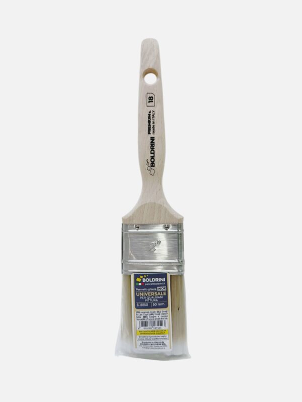 PENNELLO 50MM SETOLA SINTESI MANICO LEGNO S.18 PREMIUM X SMALTI