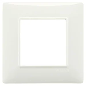 PLACCA 2M TECNOPOLIMERO  AVORIO VIMAR PLANA ART 14642.02