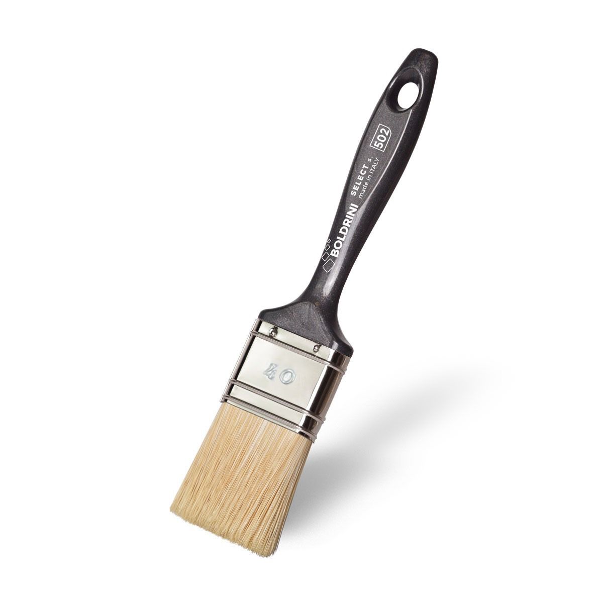 PENNELLO SETOLA BIONDA 40MM S.502 SELECT MANICO PLASTICA X SMALTI