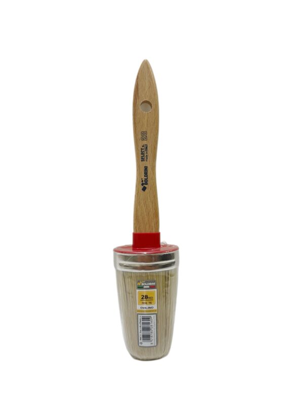 PENNELLO OVALINO 160MM SETOLA BIONDA MANICO LEGNO S.28 ART.28160