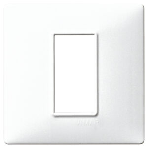 PLACCA 1M TECNOPOLIMERO  BIANCO VIMAR PLANA ART 14641.01