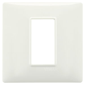 PLACCA 1M TECNOPOLIMERO  AVORIO VIMAR PLANA ART 14641.02