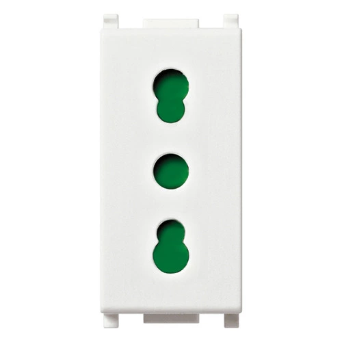 PRESA 2P+T 16A P17/11 BIANCO VIMAR PLANA ART 14203