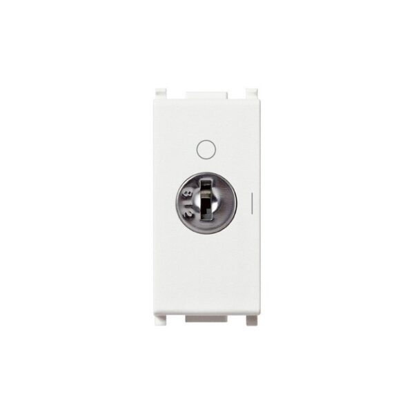 INTERRUTTORE 2P 16A + CHIAVE VIMAR PLANA ART 14083