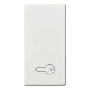 TASTO 1M ILLUMINABILE SIMBOLO CHIAVE BIANCO VIMAR PLANA ART 14021.P