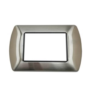 PLACCA 3M TECNOPOLIMERO METALLO ARGENTO SATINATO GEM MAPAM 8803-05