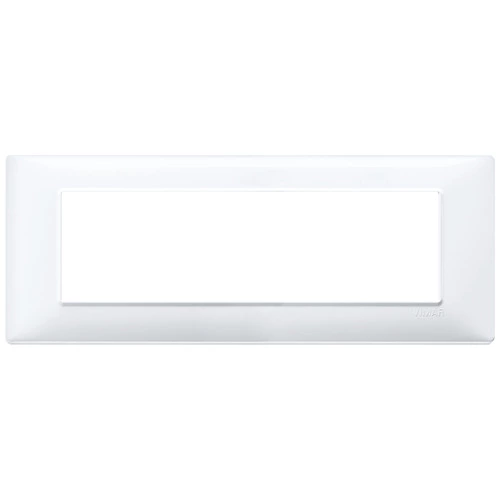 PLACCA 7M TECNOPOLIMERO BIANCA VIMAR PLANA ART 14657.01