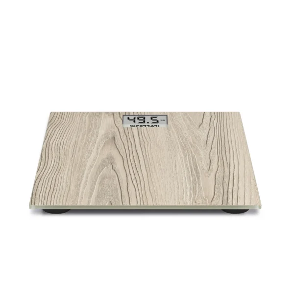 GFERRARI BILANCIA PESAPERSONA EFFETTO ROVERE SBIANCATO G30065 - immagine 3