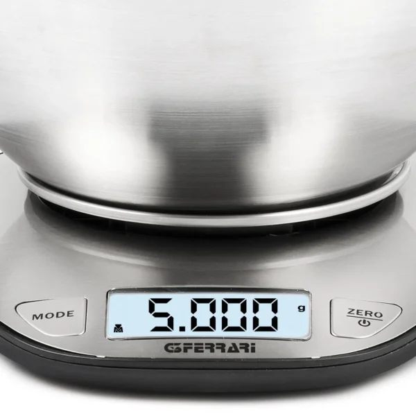 GFERRARI BILANCIA DA CUCINA ELETTRONICA CON CIOTOLA MOD. G20062 - immagine 2