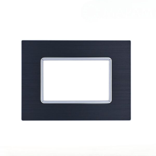PLACCA 3M TECNOPOLIMERO ALLUMINIO NERO GEM MAPAM 6003LL-1