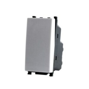 DEVIATORE UNIPOLARE 16A BIANCO 62625 GEM MAPAM COMPATIBILE VIMAR PLA