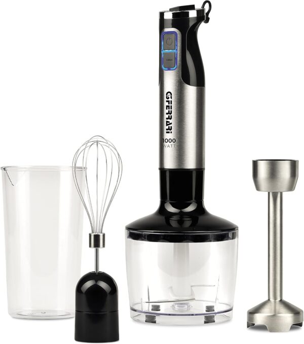 GFERRARI MIXER AD IMMERSIONE Antelao Kit 1000W + KIT ACCESSORI MOD. G20143