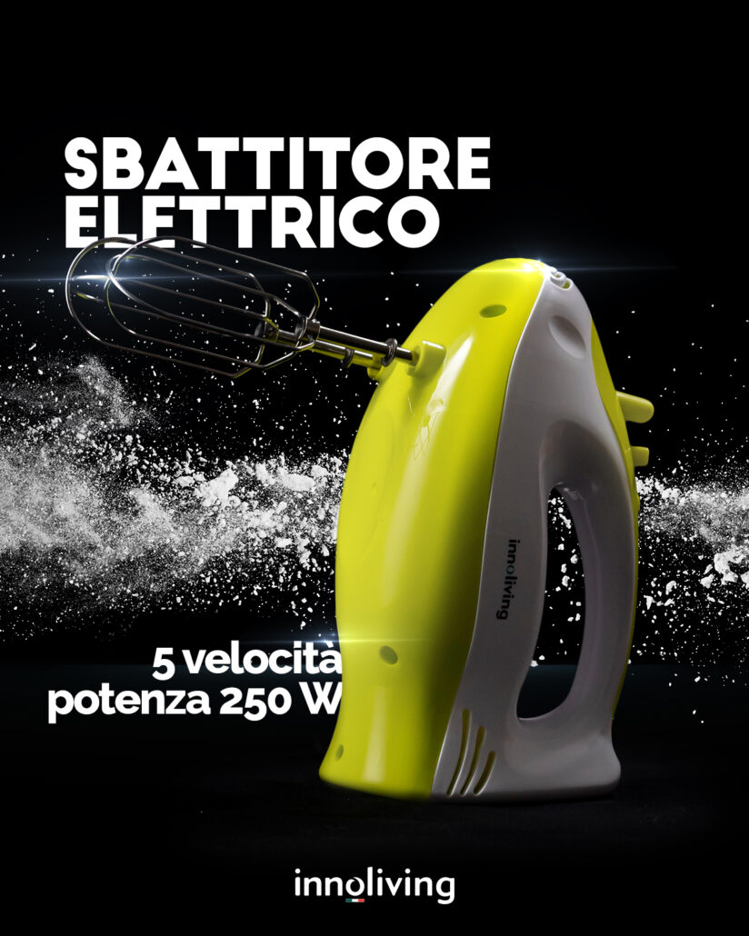 INNOLIVING SBATTITORE ELETTRICO COD. INN-702 - immagine 2