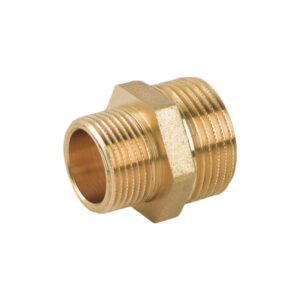 G.T. COMIS NIPLES RIDOTTA 1"1/2 X 1" OTTONE GIALLO
