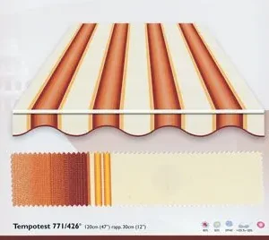TENDA DA SOLE 2.45X2.60MT 5000/S TSC24-771/426 BEIGE/BORDEAUX