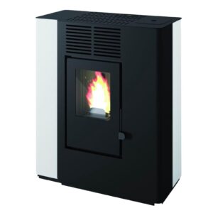 STUFA PELLET PUNTO FUOCO NELLA CANALIZZABILE BIANCO 9.2KW 98017-63