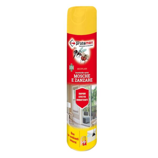 INSETTICIDA SPRAY PER MOSCHE E ZANZARE PROTEMAX 500ML