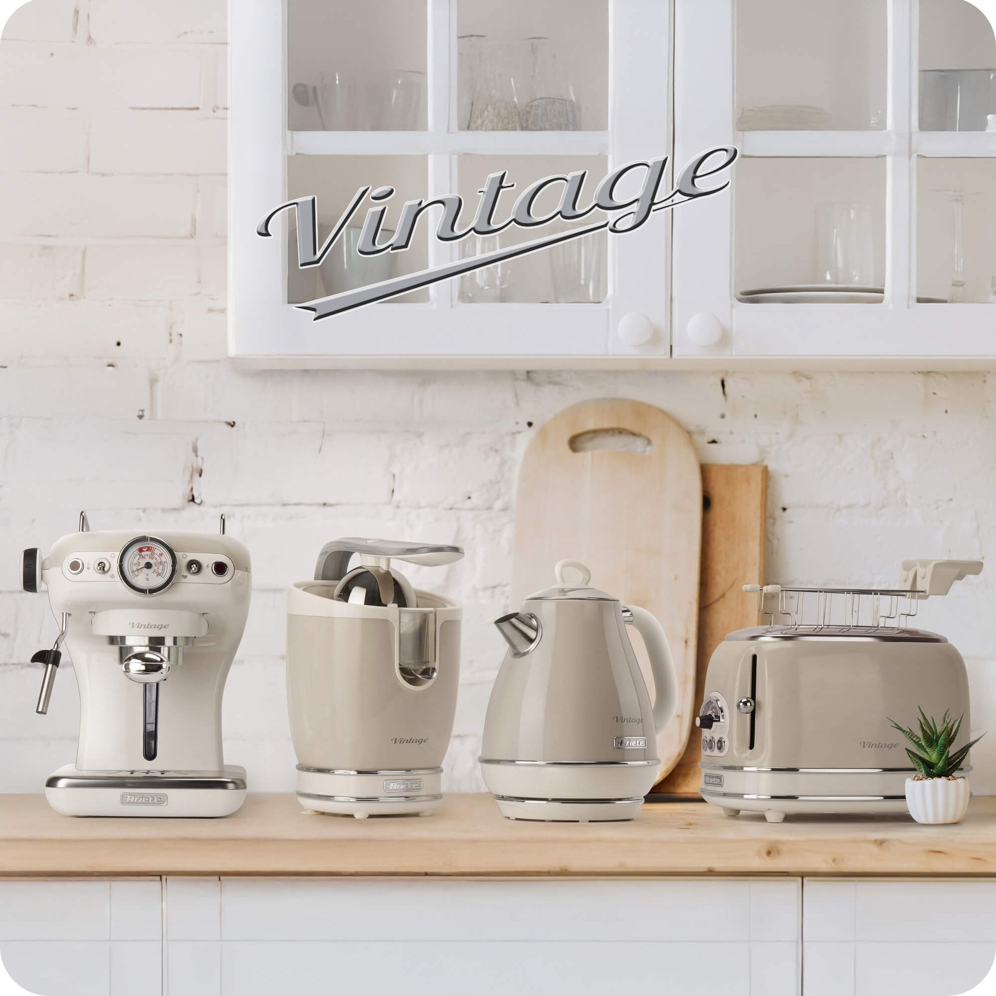 ARIETE CAPPUCCINATORE VINTAGE BEIGE COD. 2878/03 - immagine 2