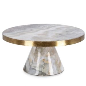 BIZZOTTO ALZATA DECORATIVA MARSHA BIA GRIG OR D30