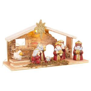 BIZZOTTO NATIVITA' NAZARETH CAPANNA C/LED ART. 0932571