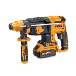 INGCO TASSELLATORE DEMOLITORE 20V +2BATTERIE4AH +CARICAB CRHLI202287