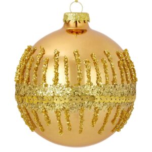 BIZZOTTO SFERA NATALE VETRO SHOW ORO