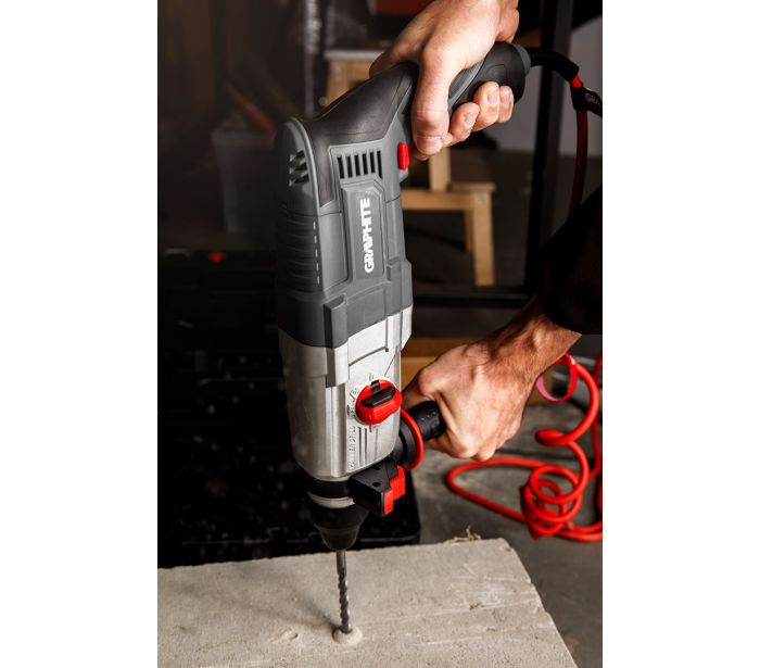 GRAPHITE MARTELLO PERFORATORE SDSPLUS 800W ENERGY 58G538 - immagine 7