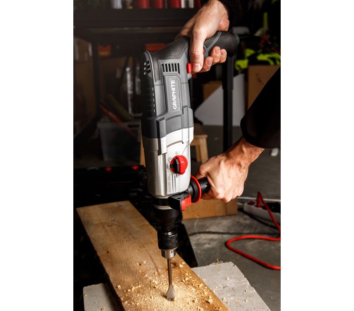 GRAPHITE MARTELLO PERFORATORE SDSPLUS 800W ENERGY 58G538 - immagine 6