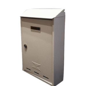 CASSETTA POSTA AURELIA CT3 ACCIAIO BIANCA 3140/OB