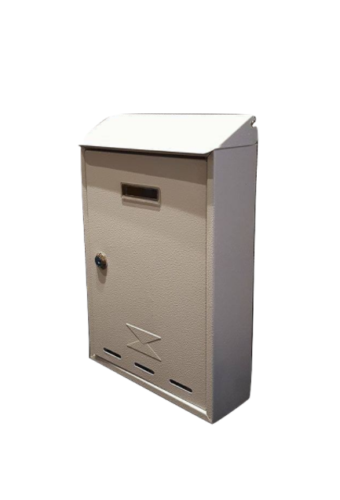 CASSETTA POSTA AURELIA CT3 ACCIAIO BIANCA 3140/OB