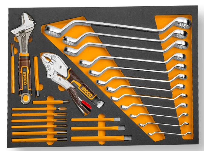 INGCO CARRELLO PORTATTREZZI COMPLETO 328PZ HTCS273281 - immagine 3