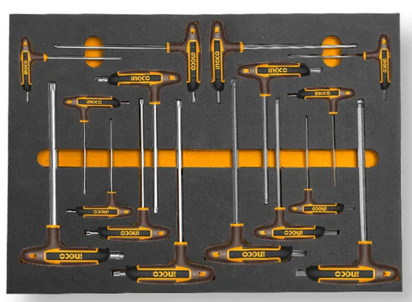 INGCO CARRELLO PORTATTREZZI COMPLETO 328PZ HTCS273281 - immagine 4