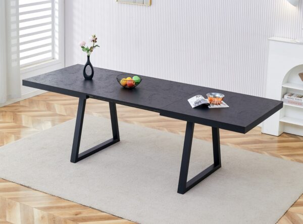 TAVOLO DUBLINO L.160 P.90 CON 1 ALLUNGO DA 80 CM