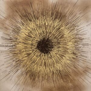 BIZZOTTO QUADRO CON CORNICE BOLD 123G 100X100CM SU TELA AD OLIO 0240992