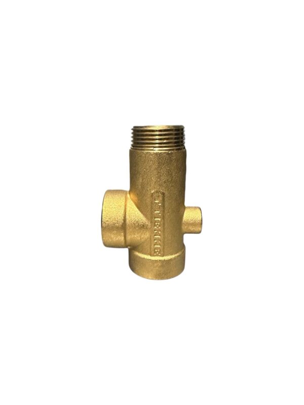 G.T. COMIS RACCORDO PROLUNGATO A 5 VIE H 91MM OTTONE GIALLO 1"