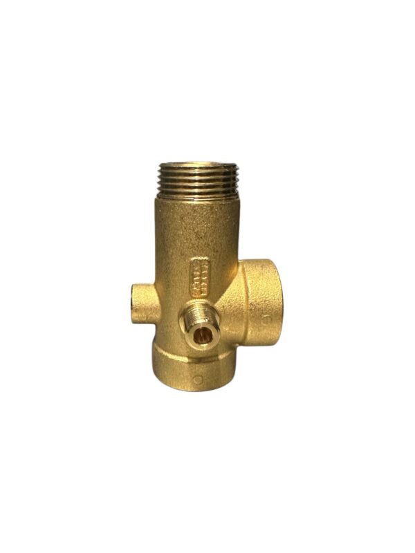 G.T. COMIS RACCORDO PROLUNGATO A 5 VIE H 91MM OTTONE GIALLO 1" - immagine 2