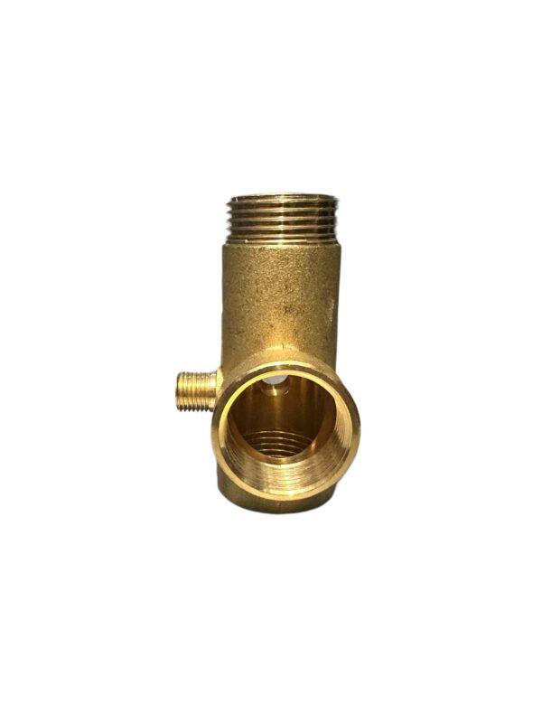 G.T. COMIS RACCORDO PROLUNGATO A 5 VIE H 91MM OTTONE GIALLO 1" - immagine 3