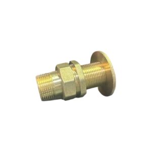 G.T. COMIS RACCORDO PER CASSONE 1" A 3PZ OTTONE GIALLO